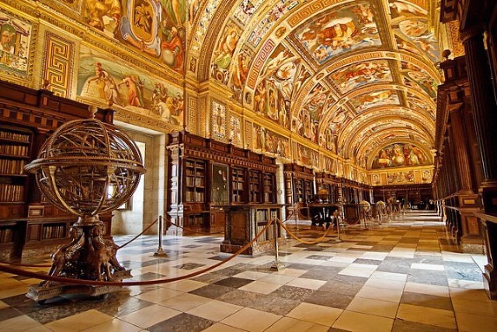 library-monastery-el-escorial