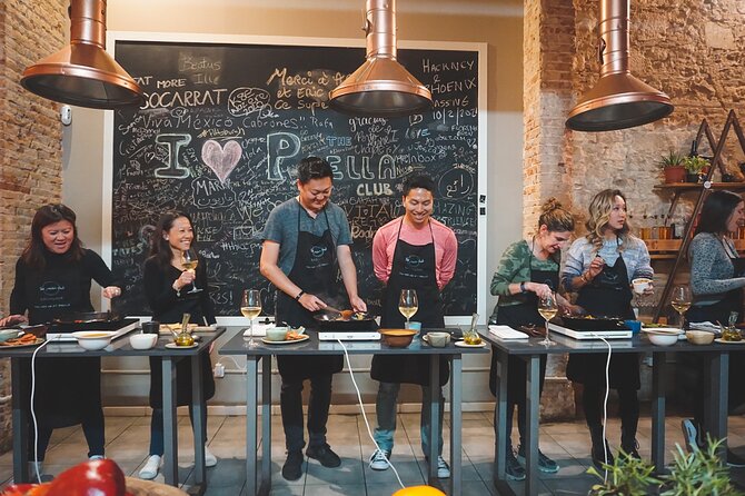 Paella Cooking Experience with Professional Chef and Bottomless Wine