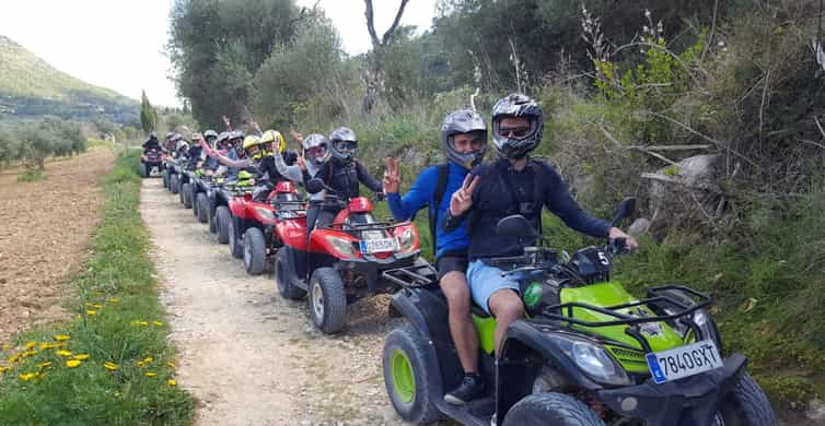Mallorca: Quad Adventure Tour with Cliff Jumping