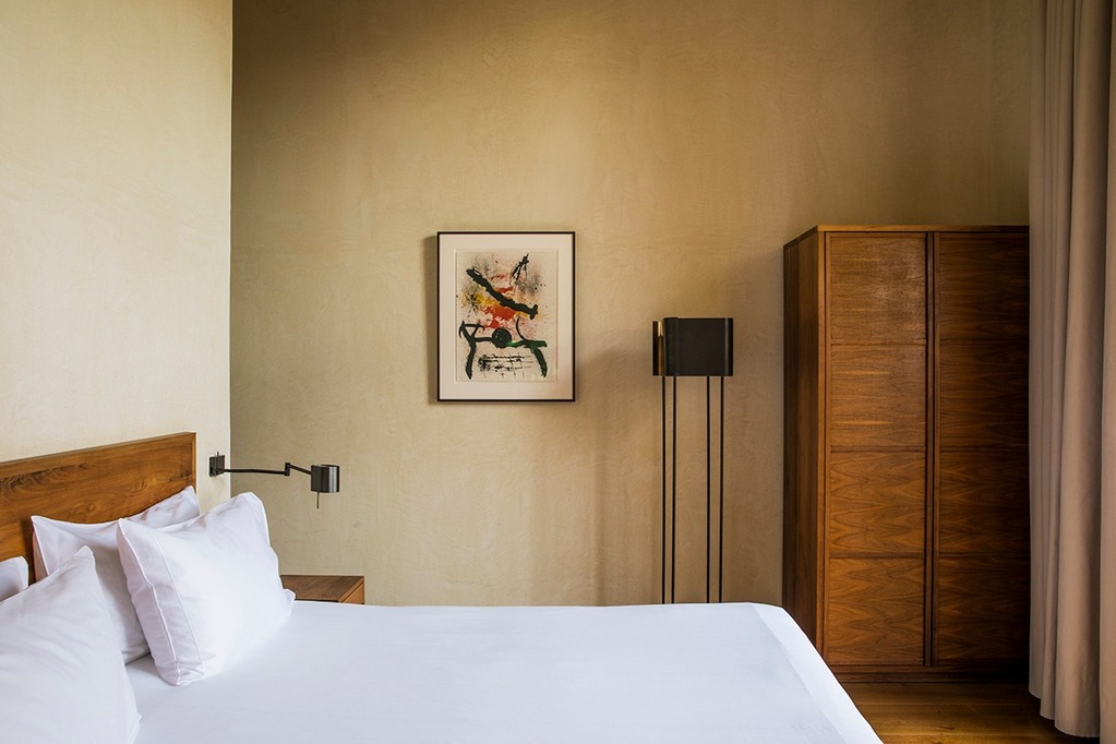 Hotel room of Abadia Retuerta LeDomaine in Spain