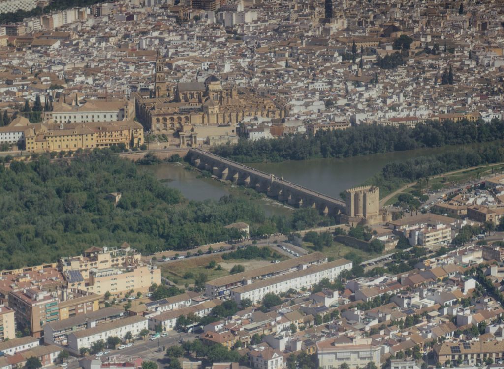 An aerial view of Cordoba