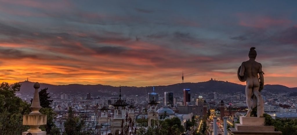 barcelona-sunset
