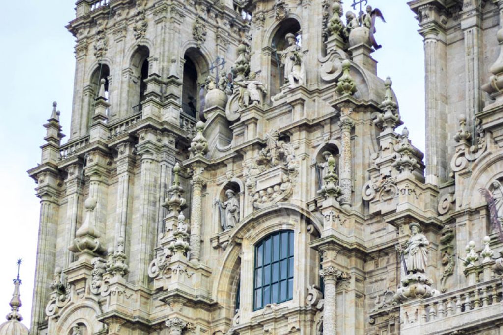 cathedral in Santiago de Compostela