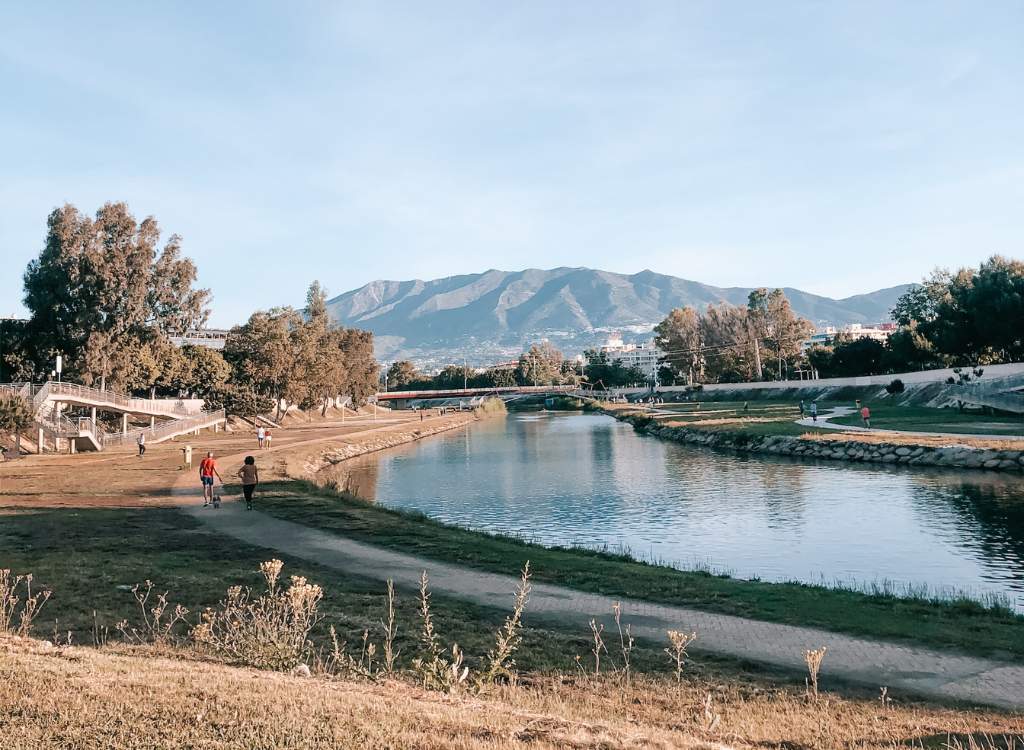 Image of Costa del Sol in Marbella in October.