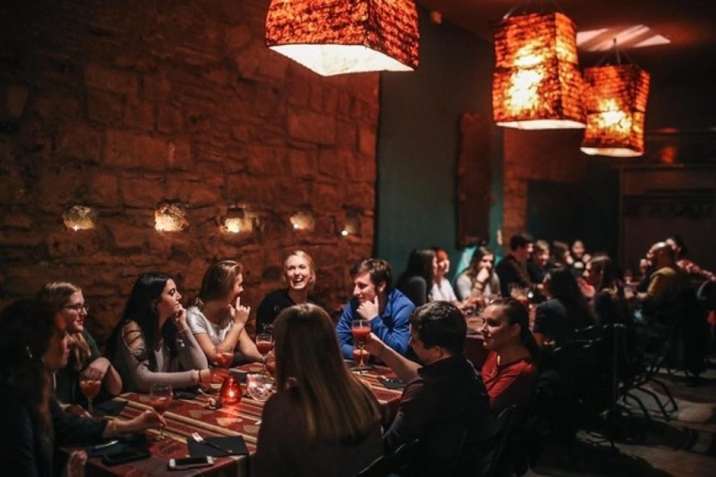 Dinner after a Barcelona cooking class