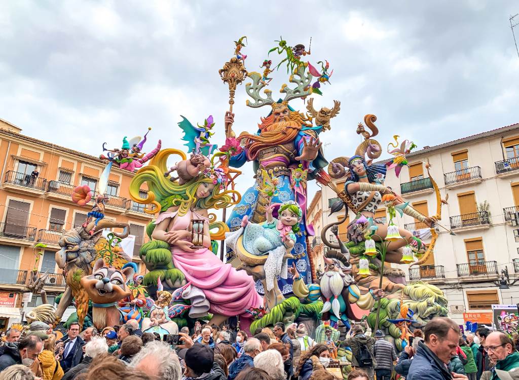 A festival in Valencia
