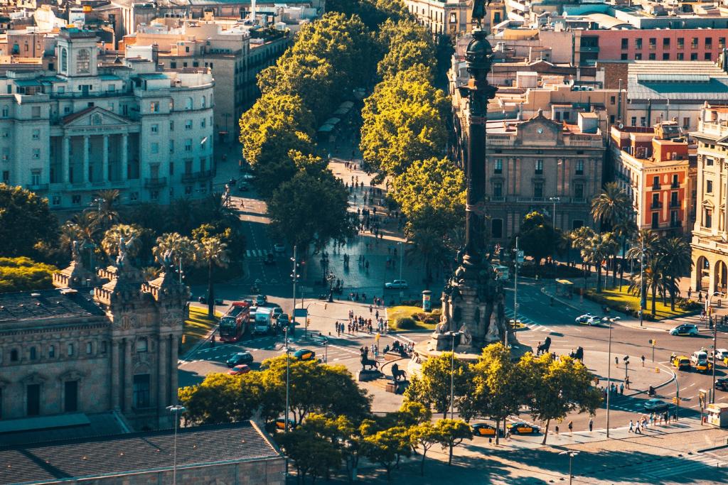 Guadi architecture in Barcelona