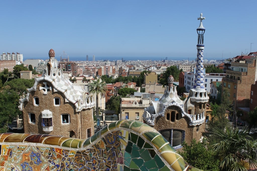 gaudi-architecture-in-barcelona-spain