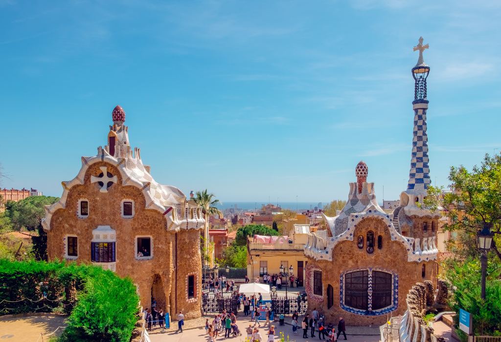 Picture of Guell Park in Barcelona