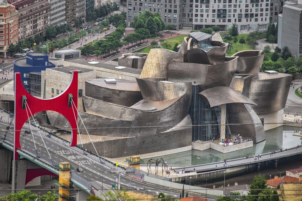 Aerial-view-of-guggenheim-museum