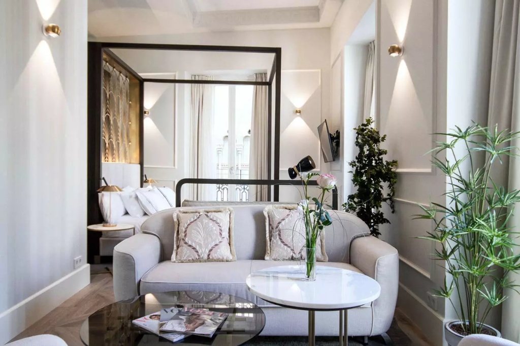 Hotel Palacio Vallier bedroom