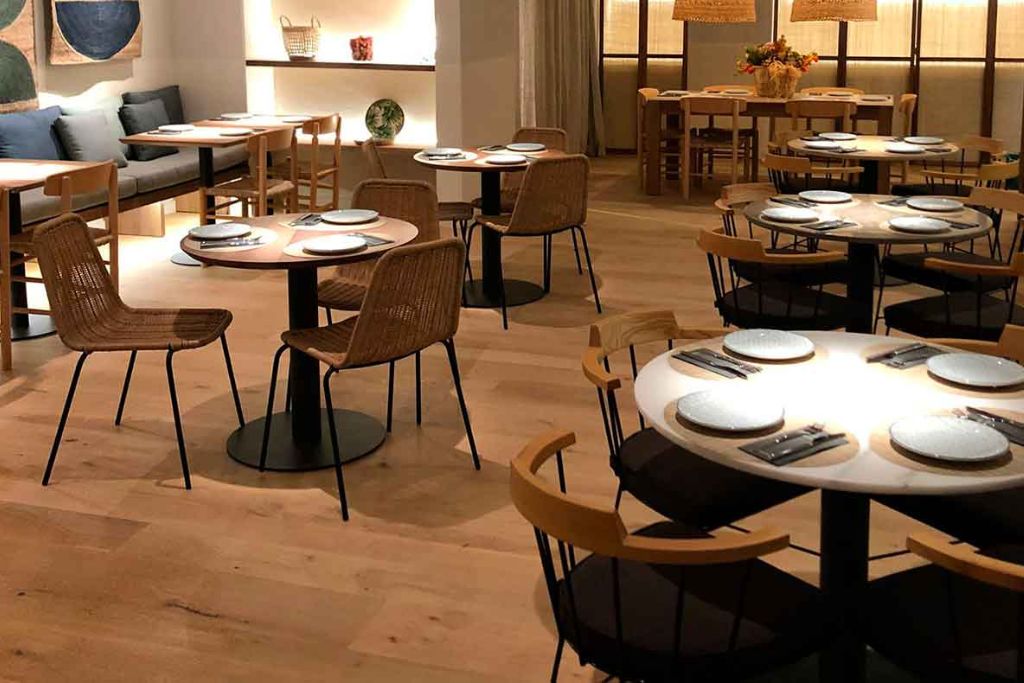 hotel restaurant in Seville interior