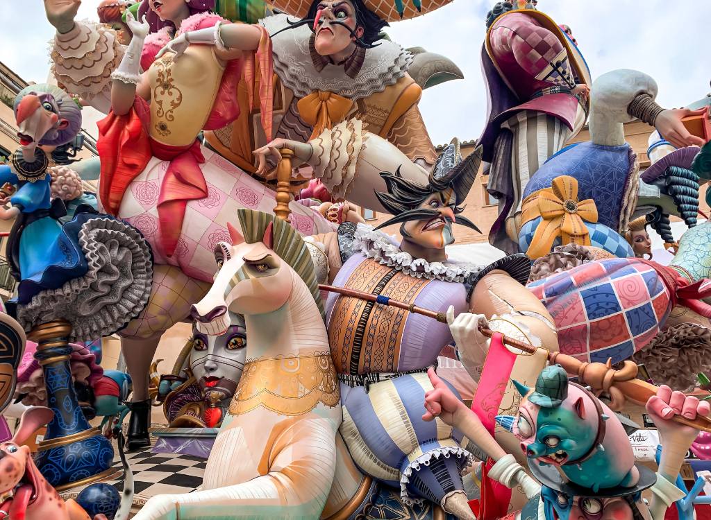 Las Fallas Festival art