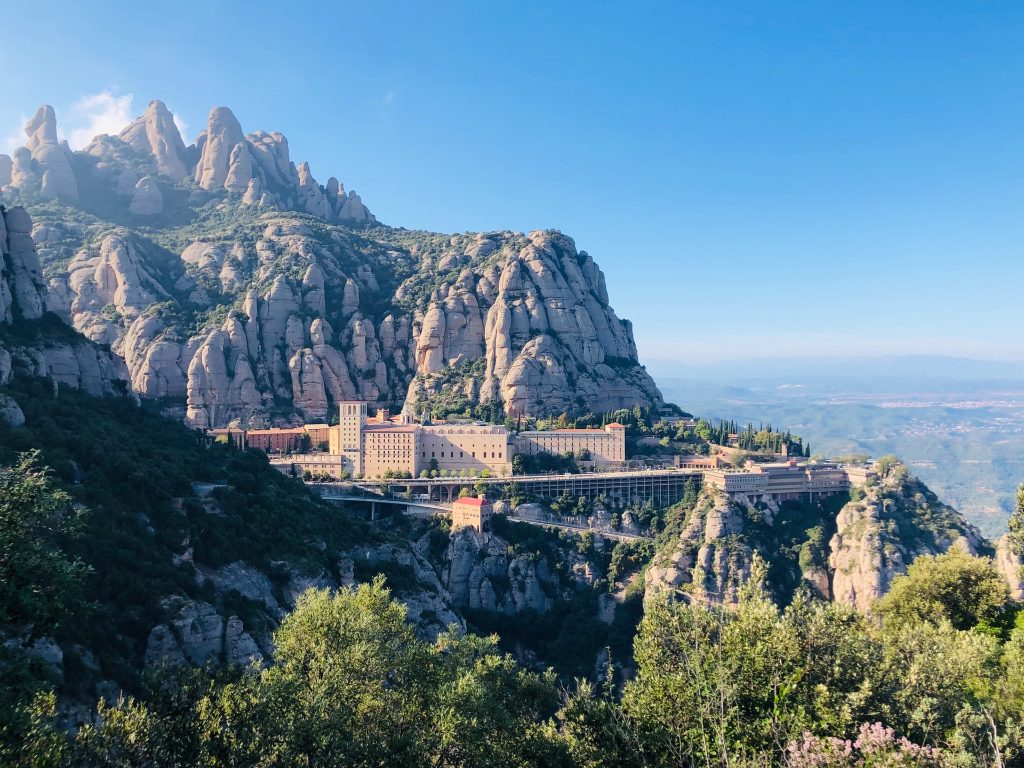 Montserrat near Barcelona
