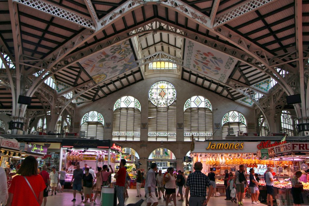 madrid valencia day trip central market