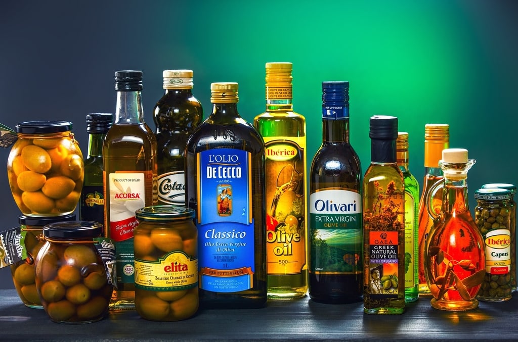 Olive oil collection
