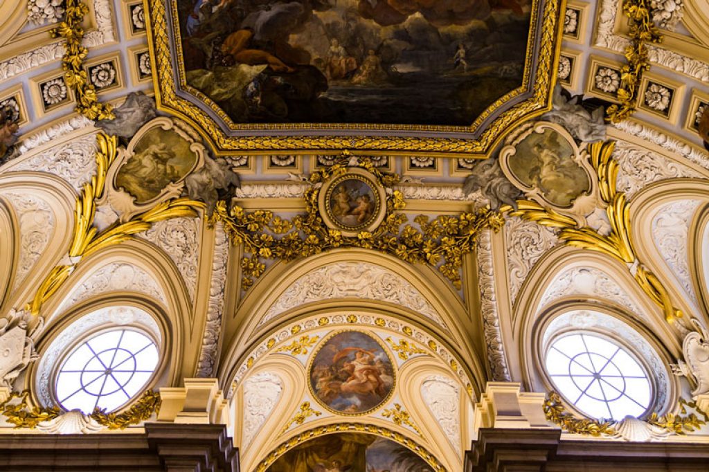 Interior of the Palace of Madrid