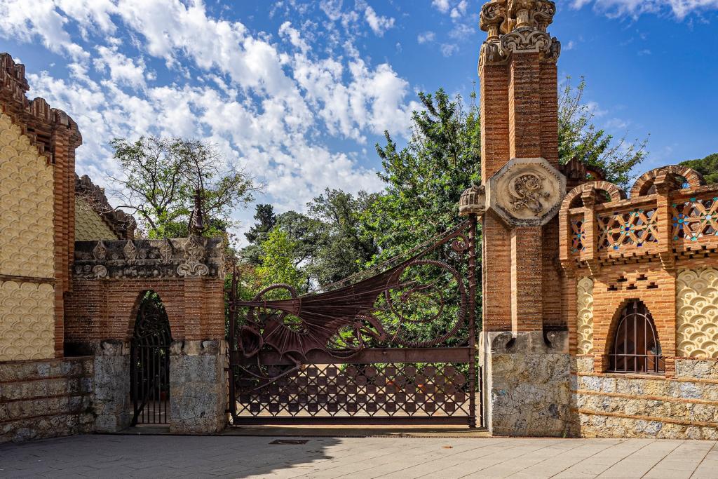 Pedralbes Palace on Avenida Diagonal in Barcelona