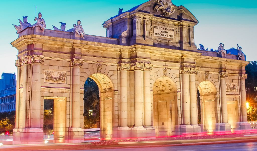 Puerta de Alcalá in Madrid