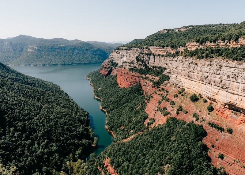 rocky mountains in northern spain