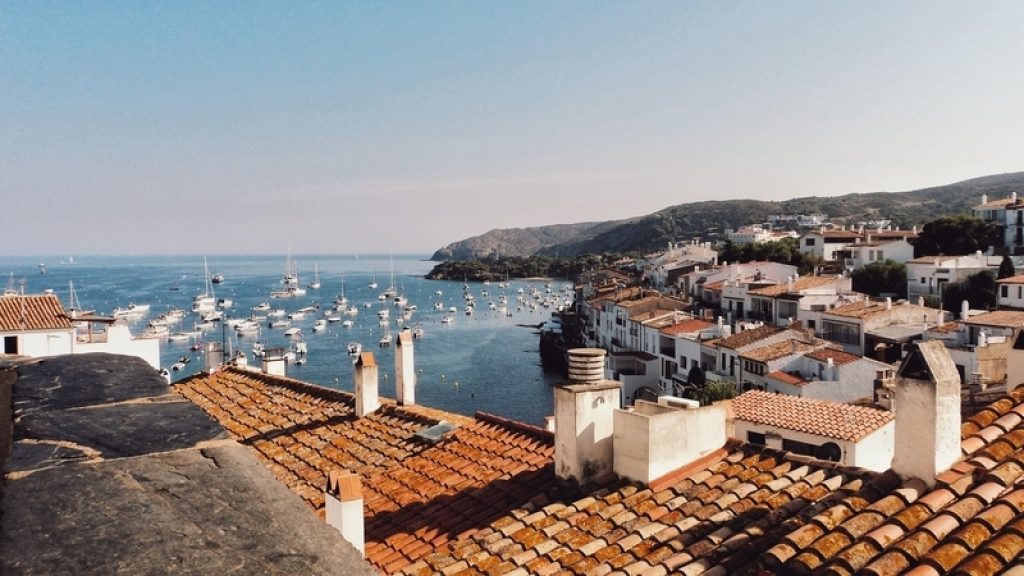 Rooftops in Costa Brava