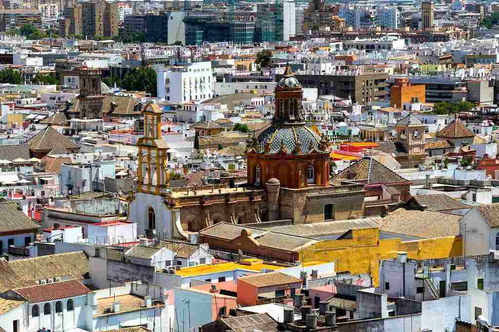 Rooftops in Seville