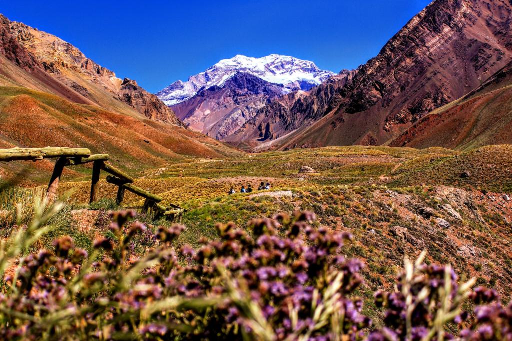 Mountains in Mendoza, Argentina