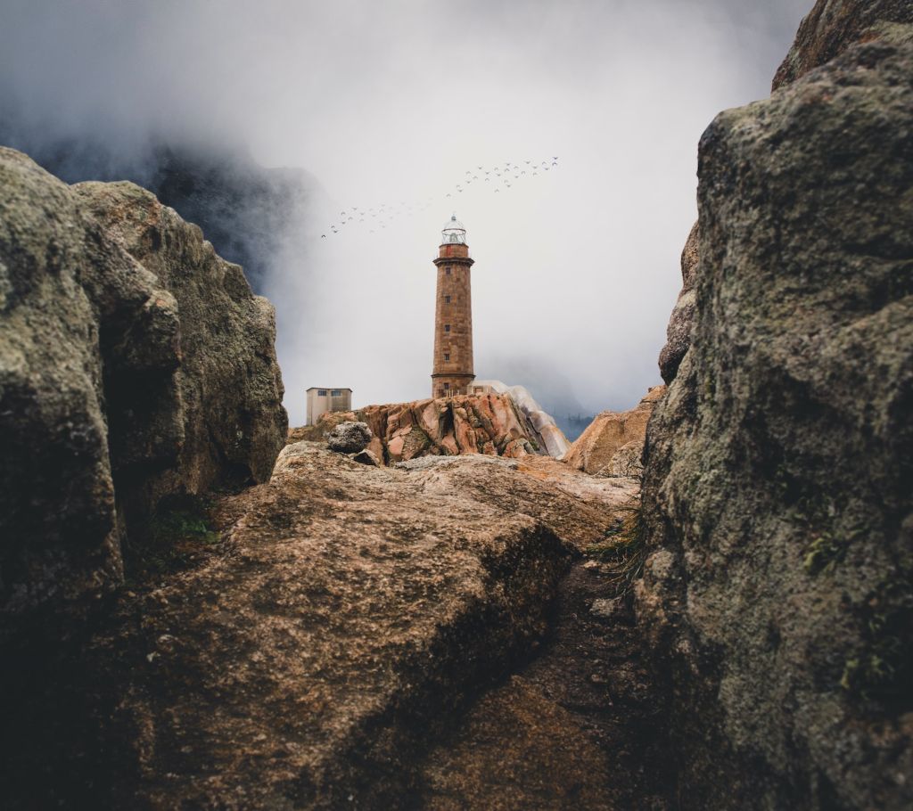 Lighthouse in Galicia, Spain