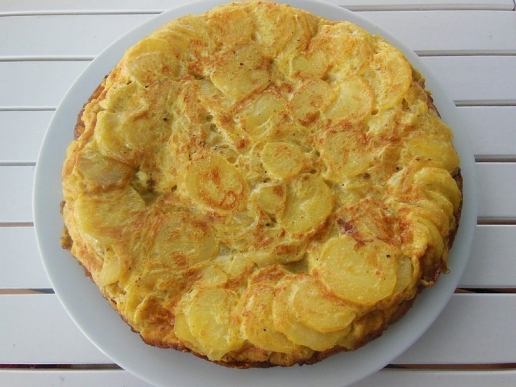 Spanish potato tortilla