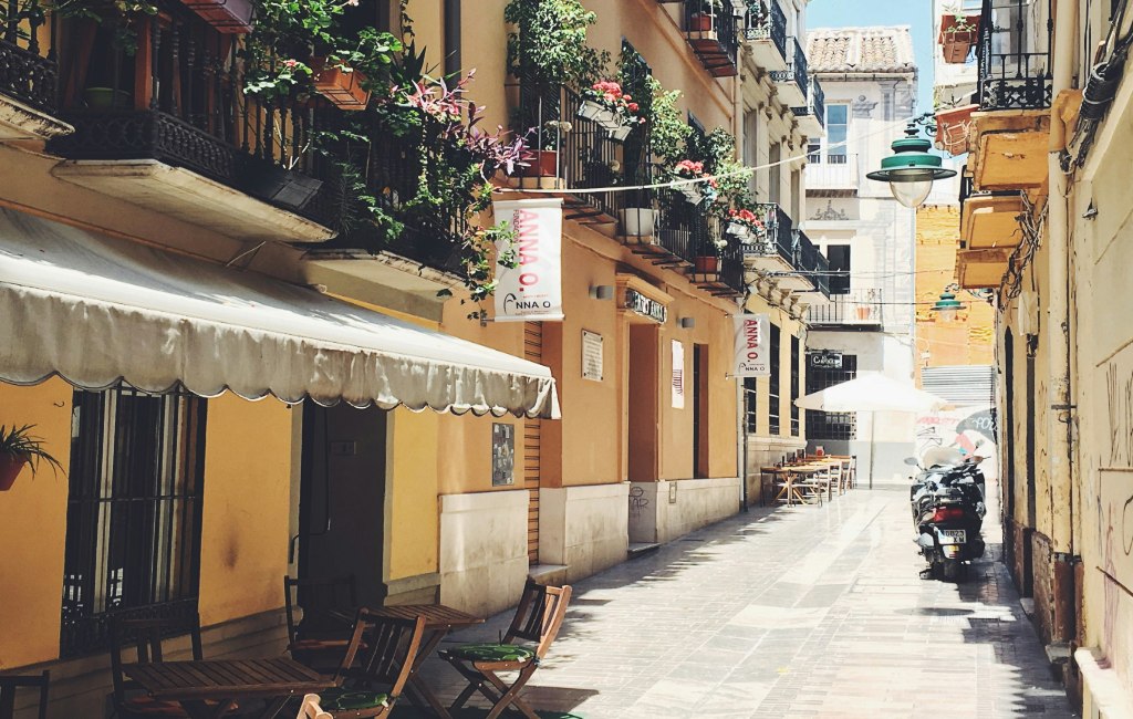 Street in Malaga Old Town