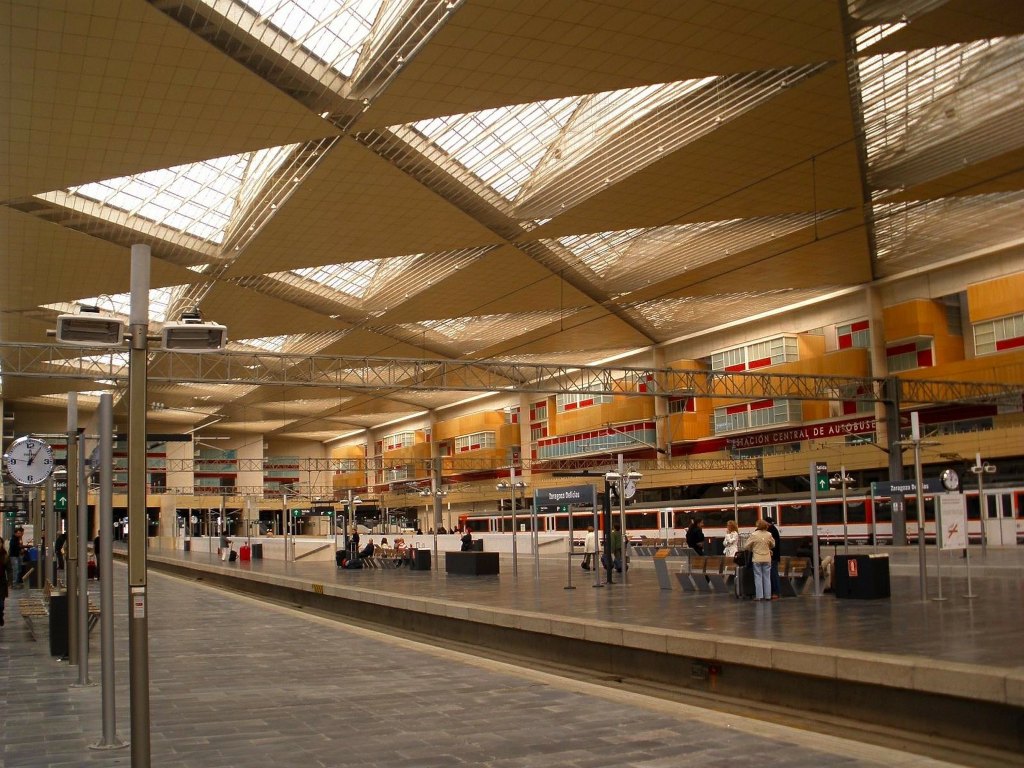 Train station in Spain