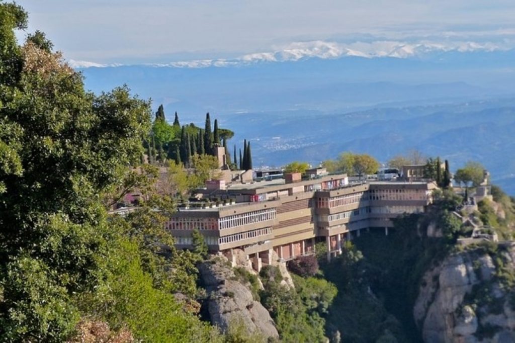 Montserrat view from the mountains