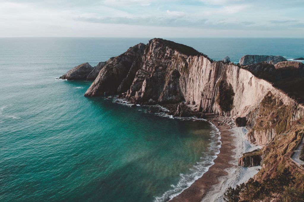 Castaneas viewpoint in Spain