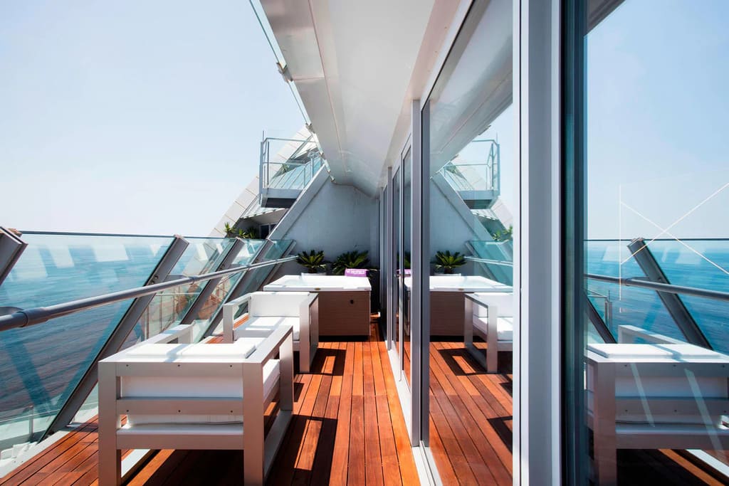 W Barcelona outside deck