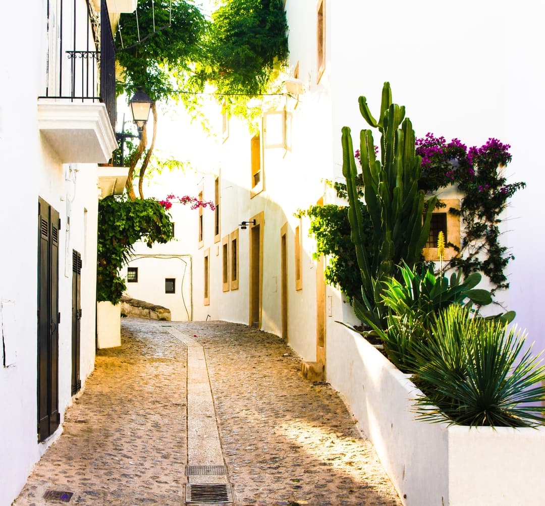 White Town Village in Spain
